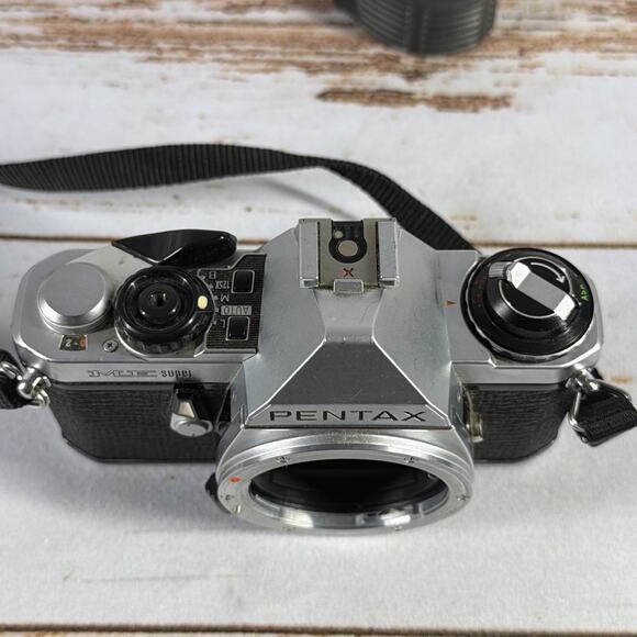 Pentax ME Super 35mm Film Camera Body Only Tested Vintage Pre-owned - Picture 3 of 7
